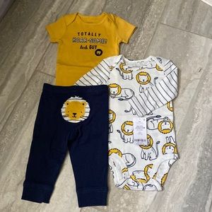 Carter’s boy lion outfit 6m